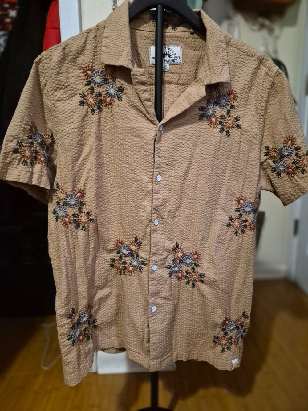 Floral Print Button Down